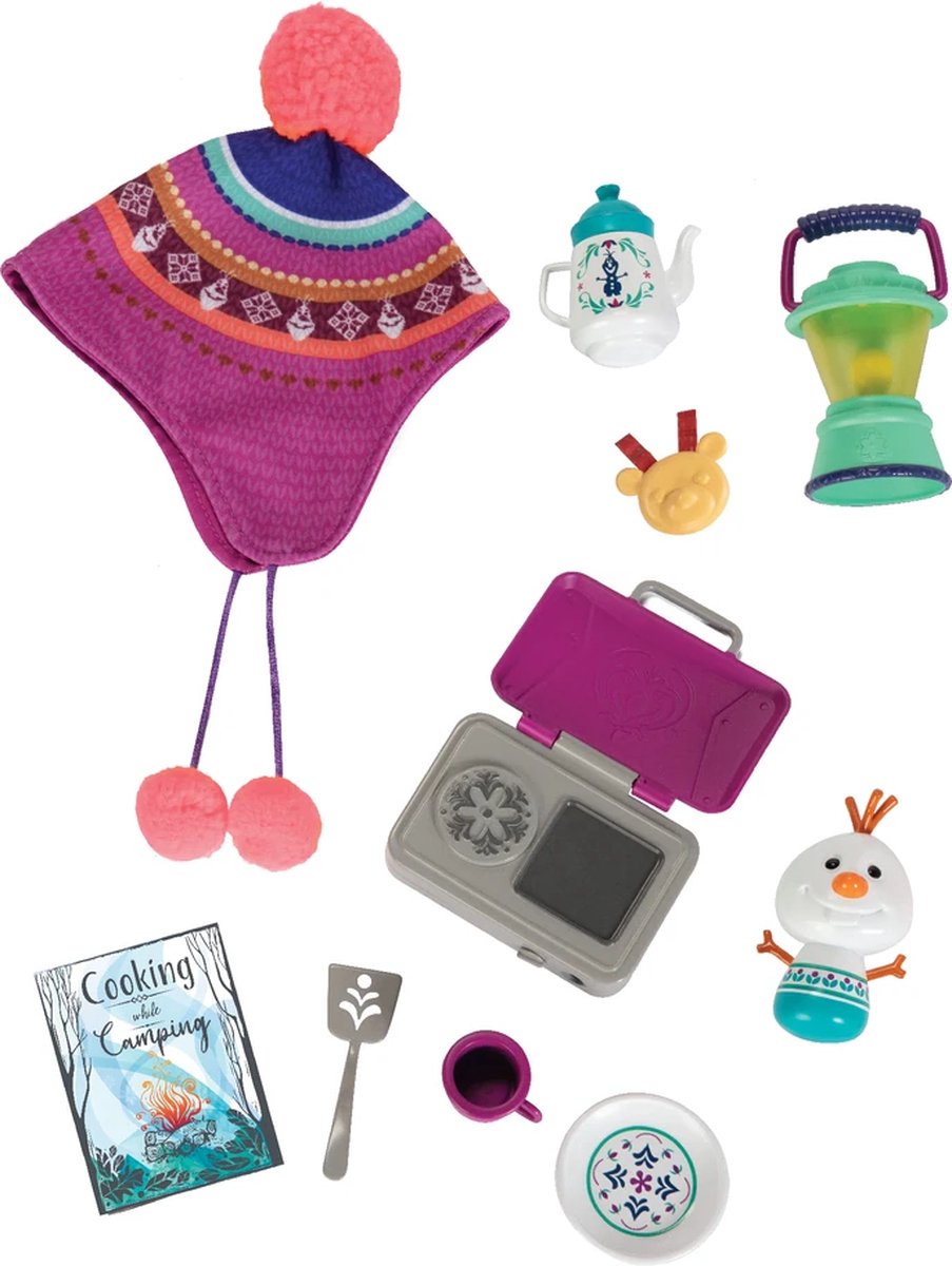 Jakks disney ily frozen 45cm anna camping accessoires set