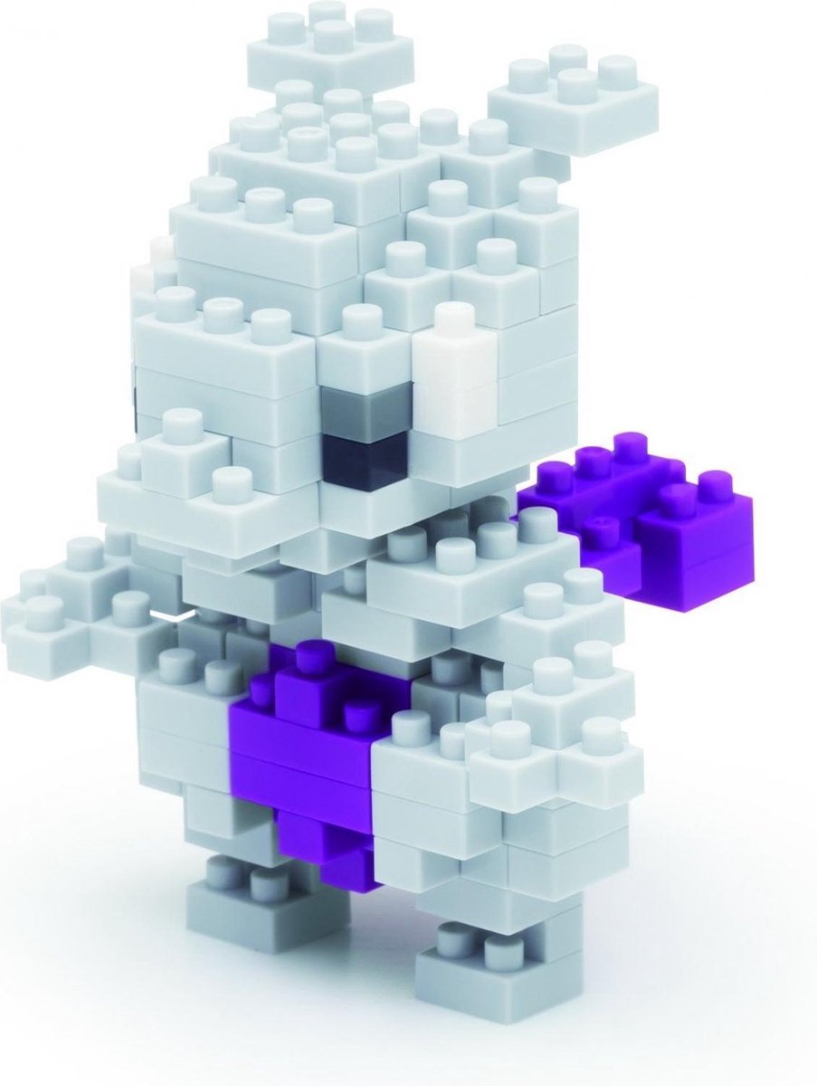 Bandai nanoblock bouwset pokémon mewtwo - 130st.