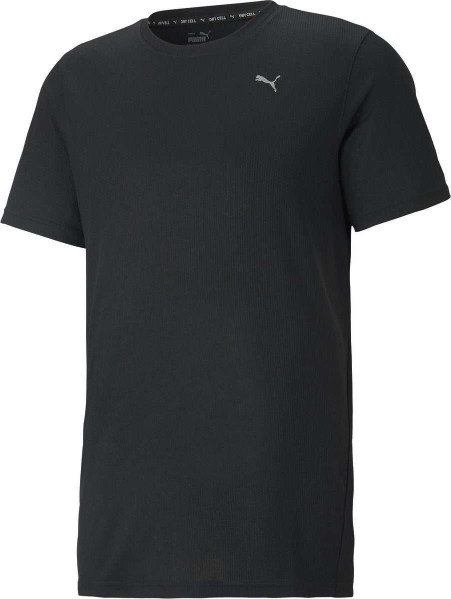 Puma performance ss tee m heren sportshirt - zwart - maat m