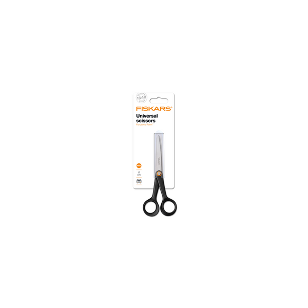 Fiskars 1067002 - uni schaar ff 17cm, zwart | 5 stuks