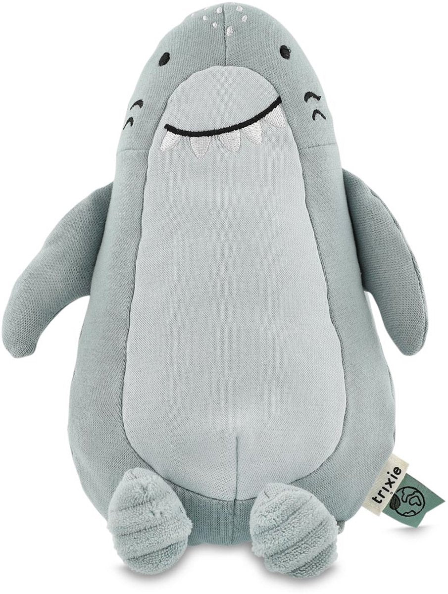 Trixie knuffel mr. shark â€“ 0m+ â€“ leuk als geboortegeschenk â€“ gerecycleerde stof