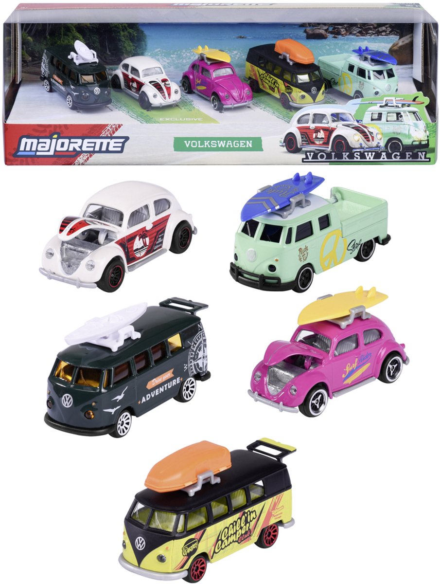 Majorette volkswagen, 5dlg.
