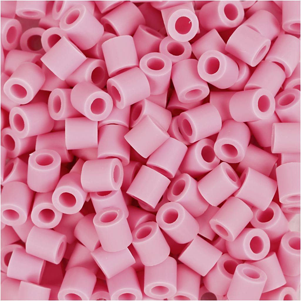 Creativ company nabbi biobeads 5x5mm roze - 1000st.