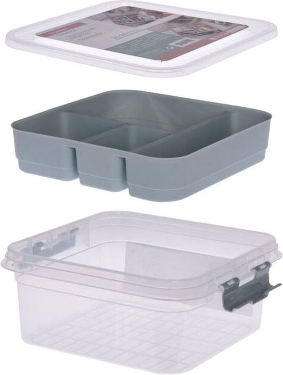 Kunststof organizer, 26x24cm