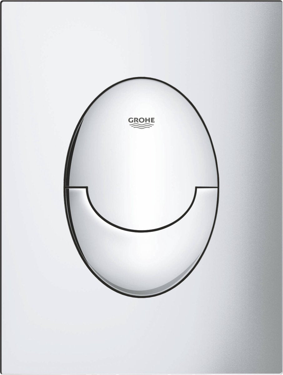 Grohe skate air s bedieningspaneel - extra smal - chroom - geschikt voor inbouwreservoirs