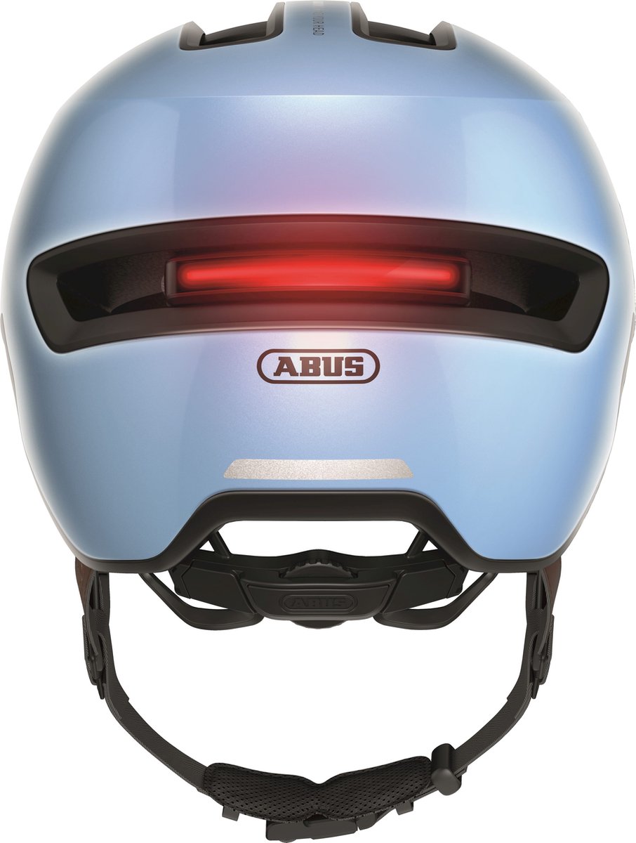 Abus helm Hud-Y iced Blauw L 57-61cm
