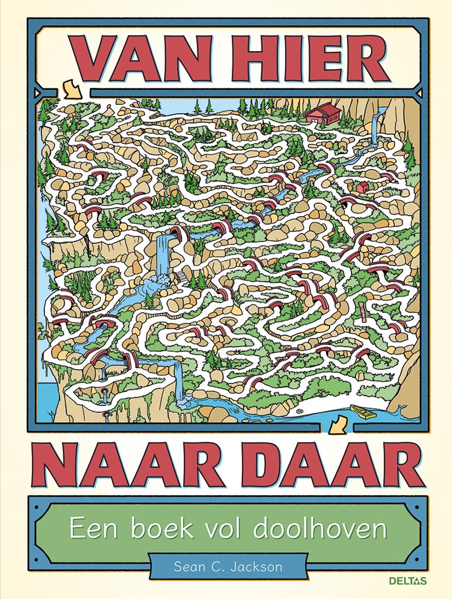 Deltas van hier naar daar - een boek vol doolhoven