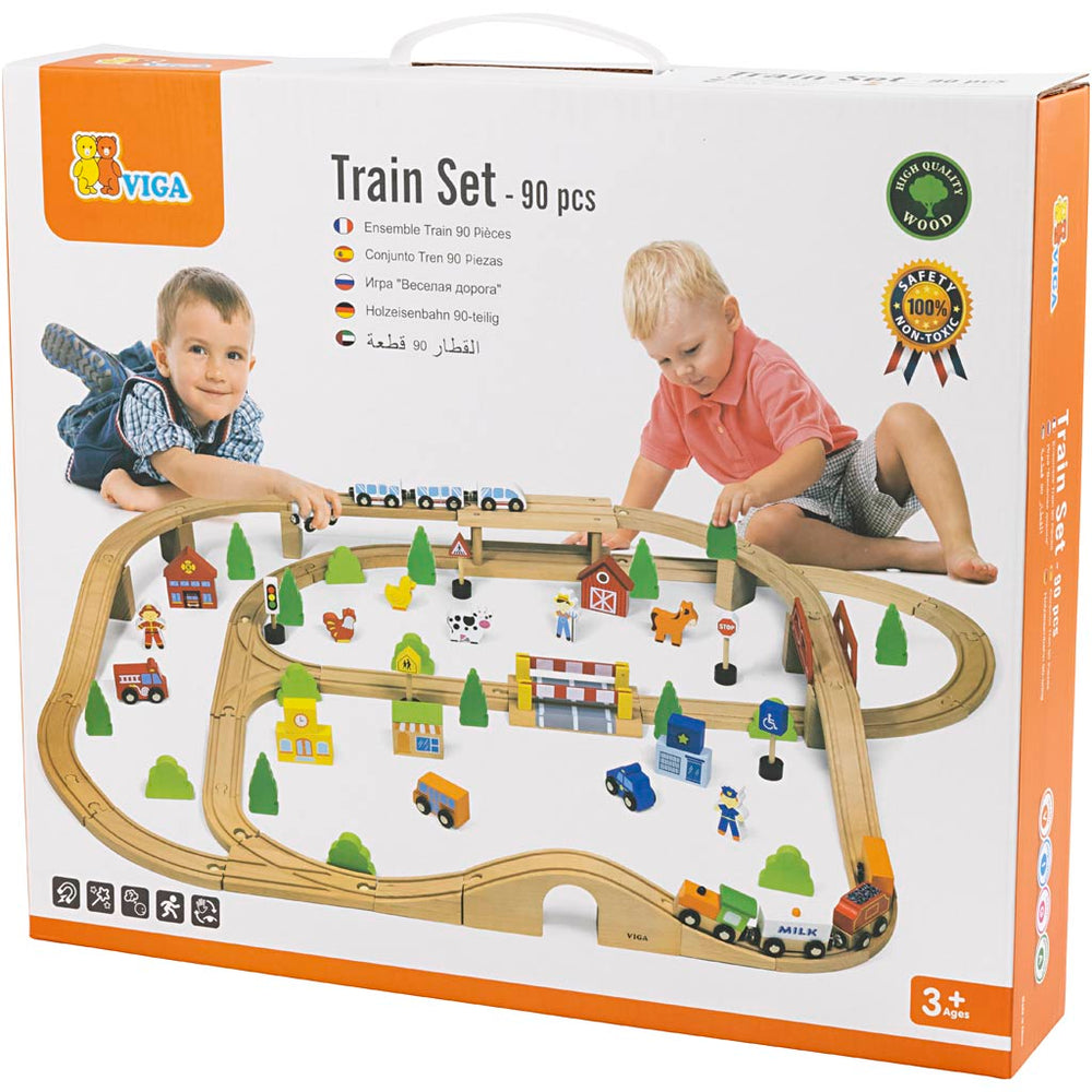 Https: www.cchobby.nl viga-spoorweg-en-stad-90-onderdelen-1-set