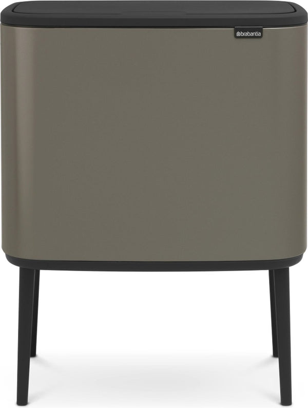 Brabantia bo touch bin prullenbak - 36 liter - 1 vak - platinum