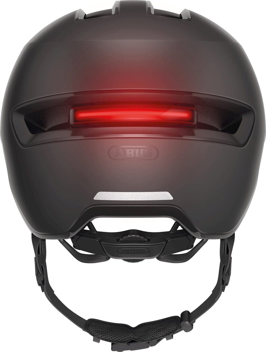 Abus stuurstand HUD-Y ACE fluweel Zwart L 57-61cm