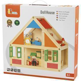 Https: www.cchobby.nl viga-houten-poppenhuis-afm-43x40x27-cm-1-stuk