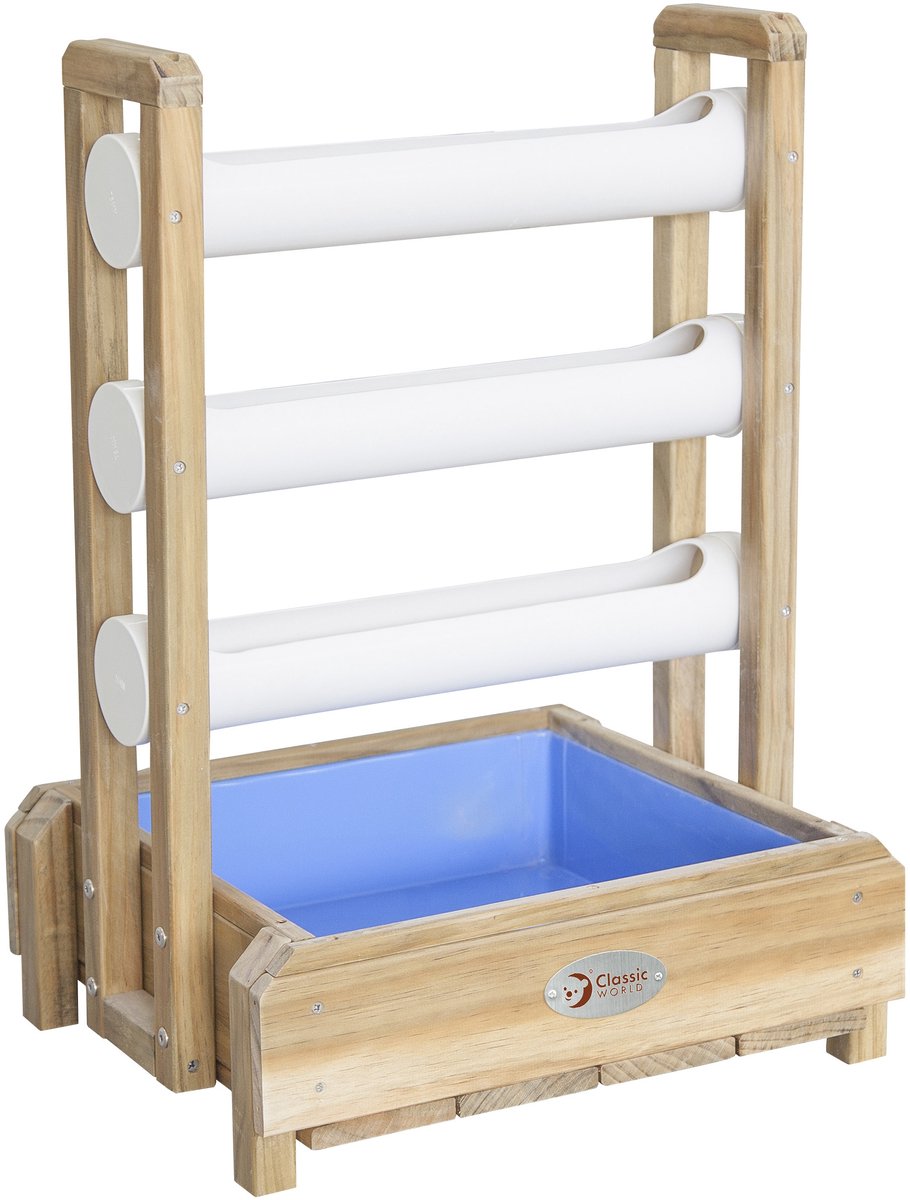 Klassieke wereld houten waterspeel tafel waterval