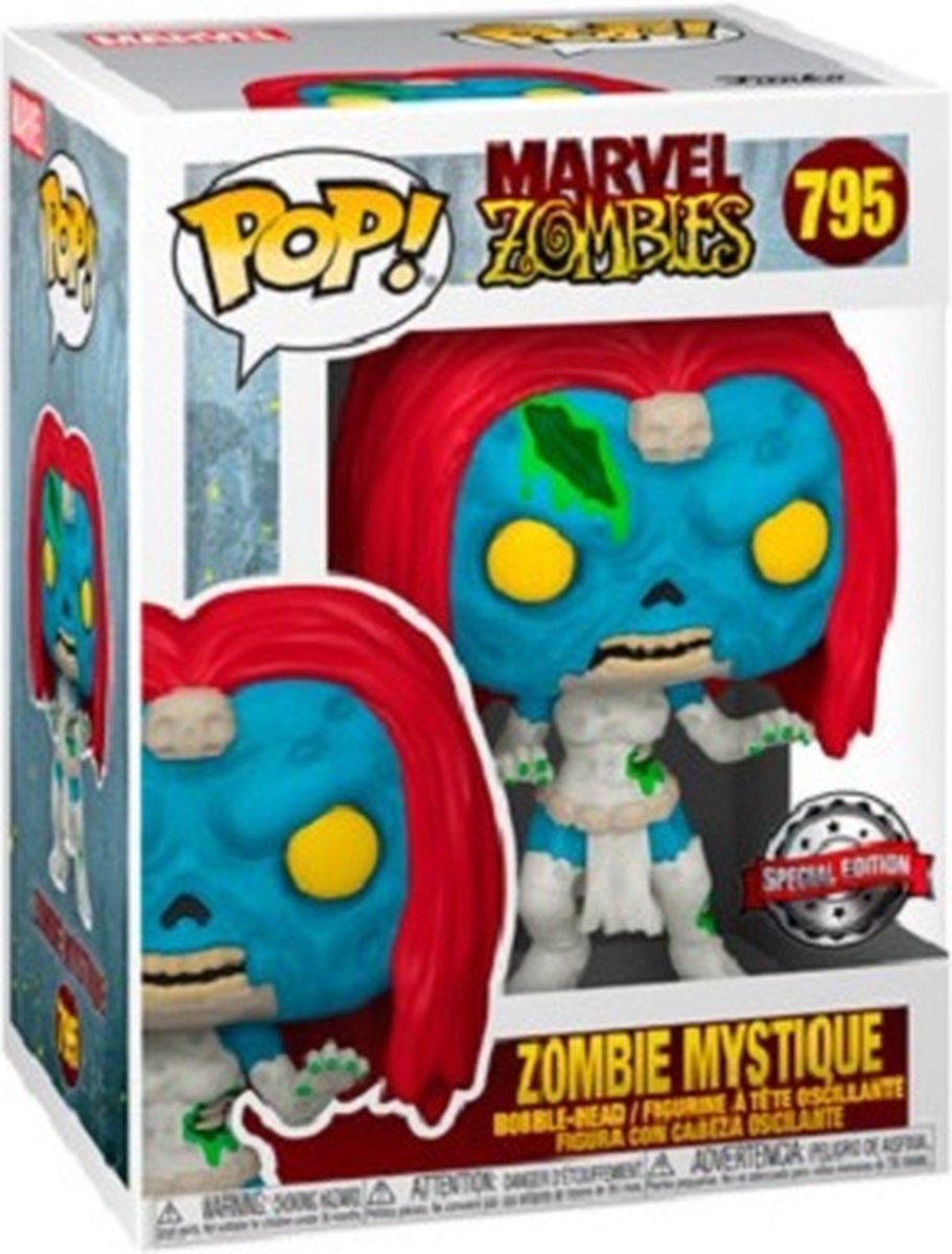 Funko pop! marvel zombies - zombie mystique #795 exclusive