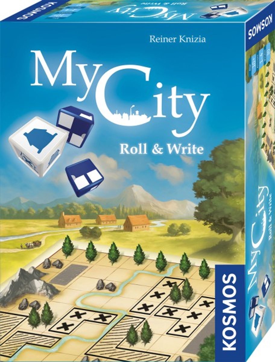 Kosmos my city roll write 30 min bordspel