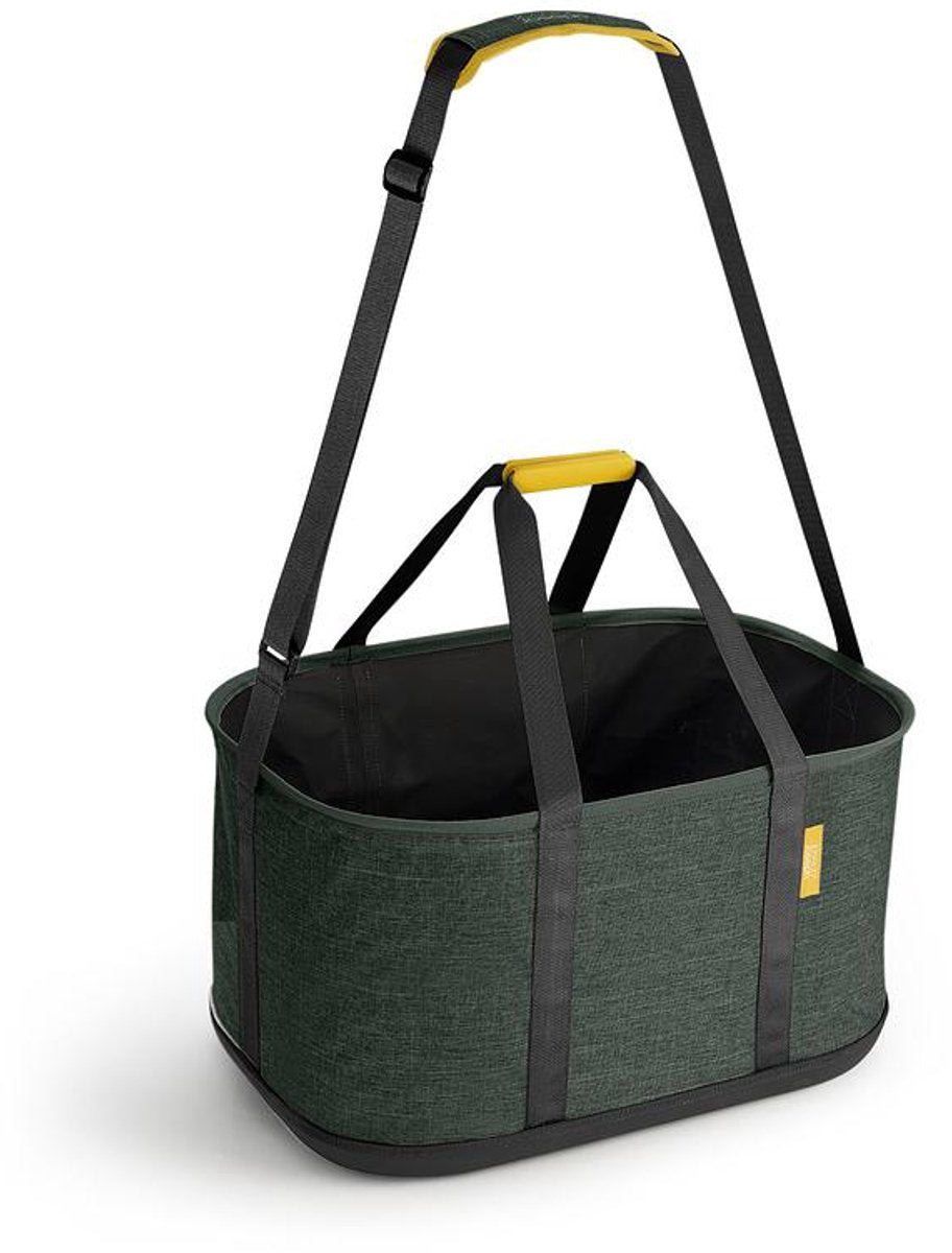Joseph joseph hold-all™ outdoor 45l opvouwbare draagbare wasmand (dark green)