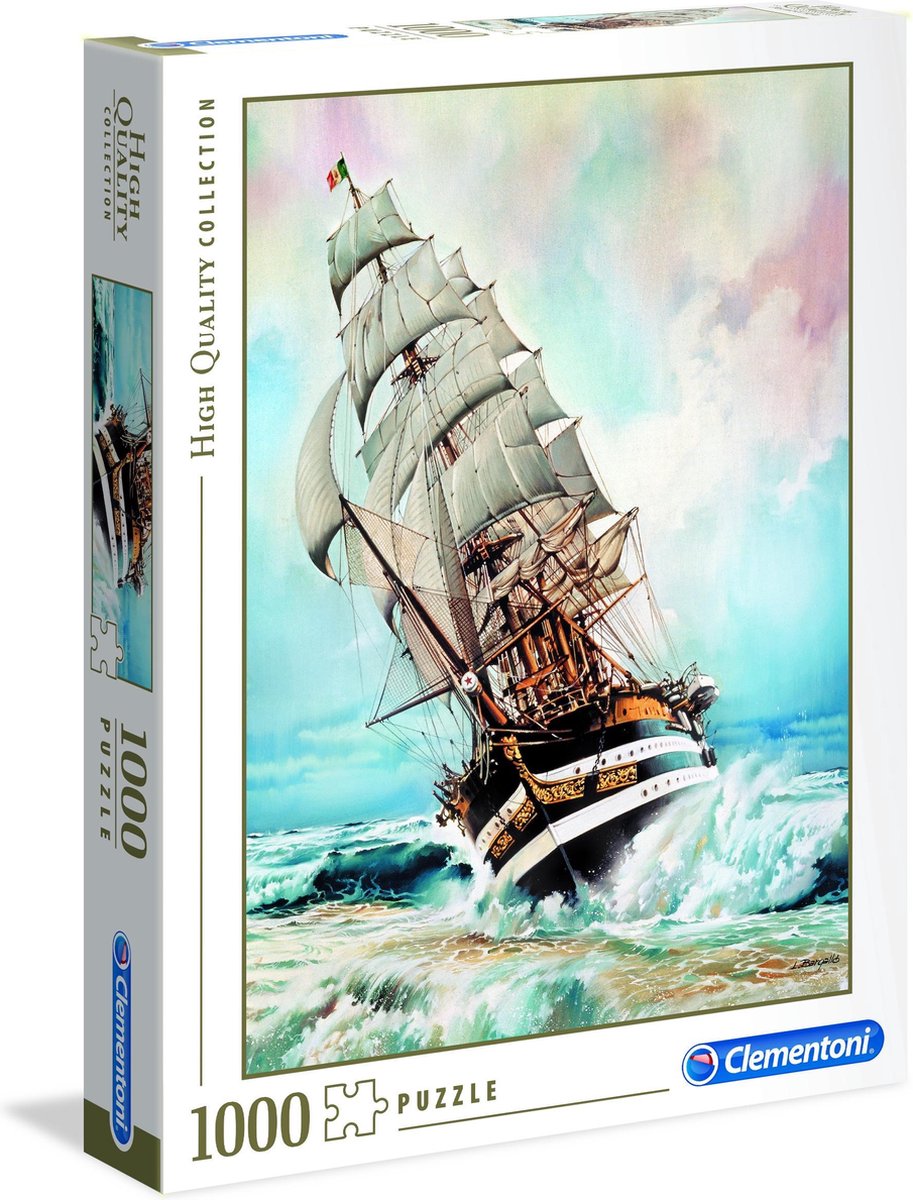 Clementoni legpuzzel amerigo vespucci, 1000st.