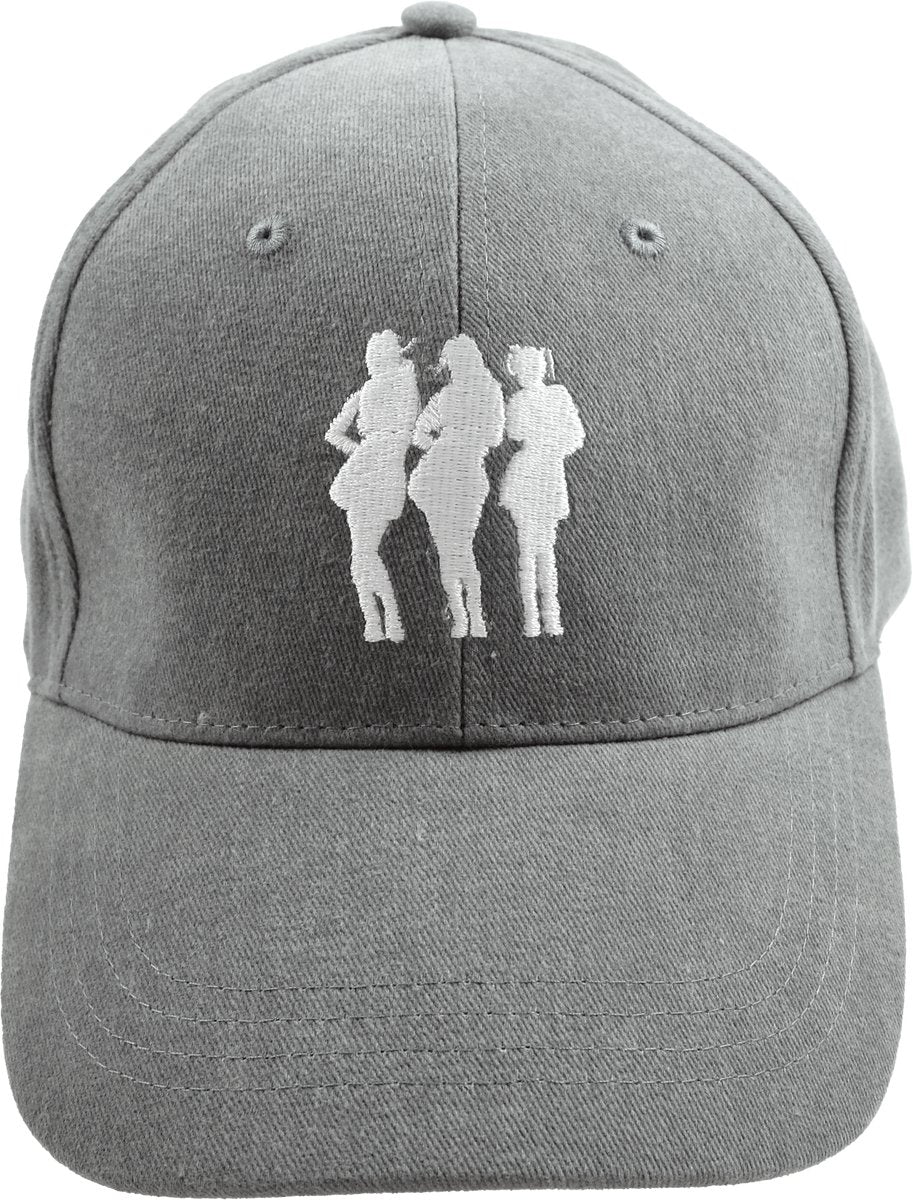 K3 originals - verkleedhoofddeksel - originals pet - vintage washed grijs - verstelbare unisex cap