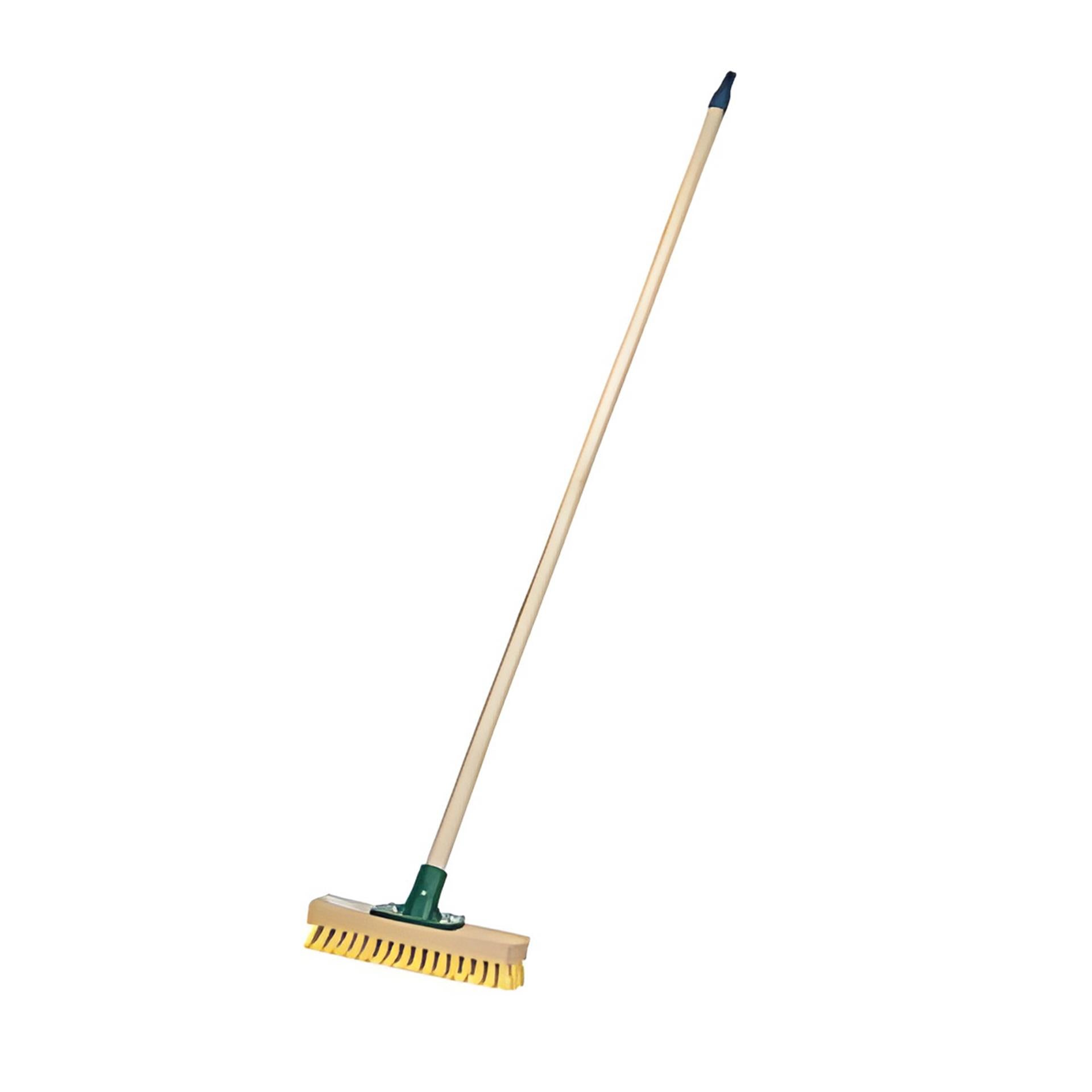 Diverse schrobbezem 24 cm met staal