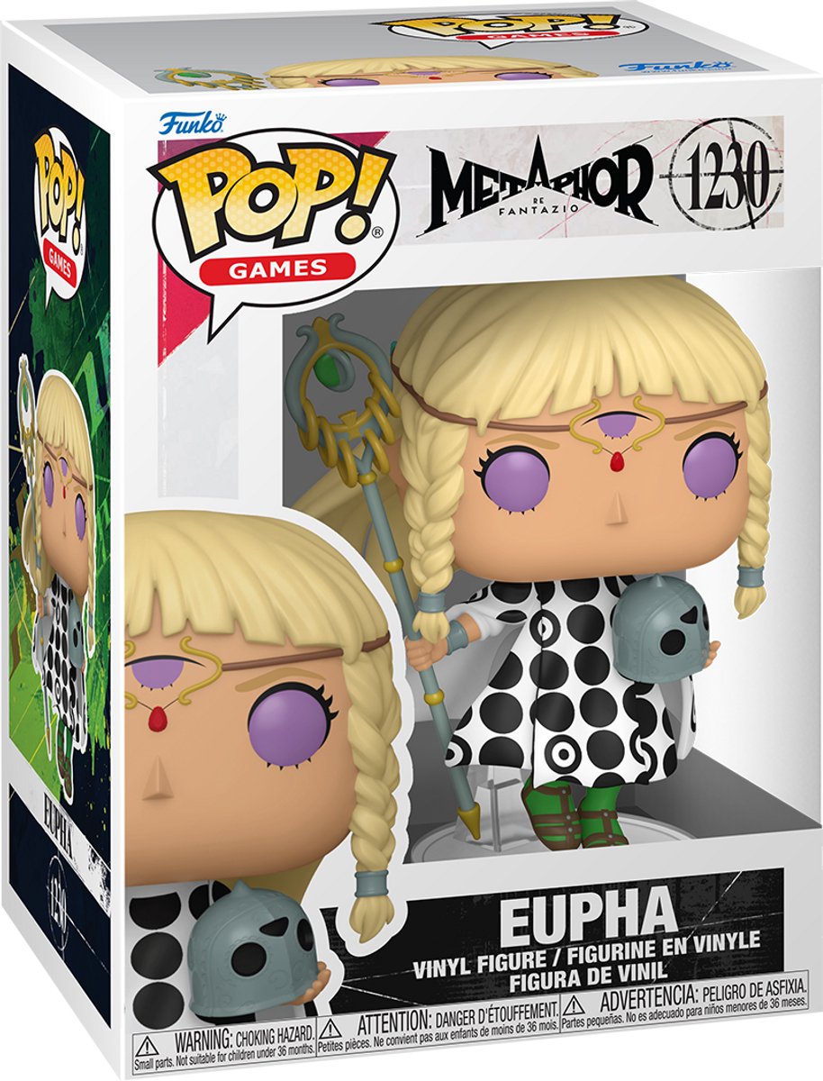 Funko metaphor: refantazio pop! games vinyl figure eupha 9 cm