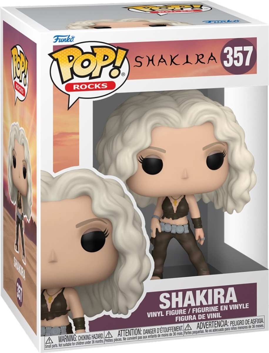 Funko pop rocks: shakira pop