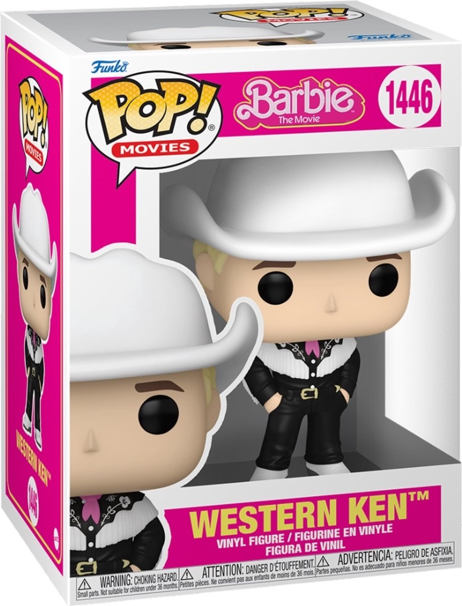 Funko pop movies: barbie - western ken - pop