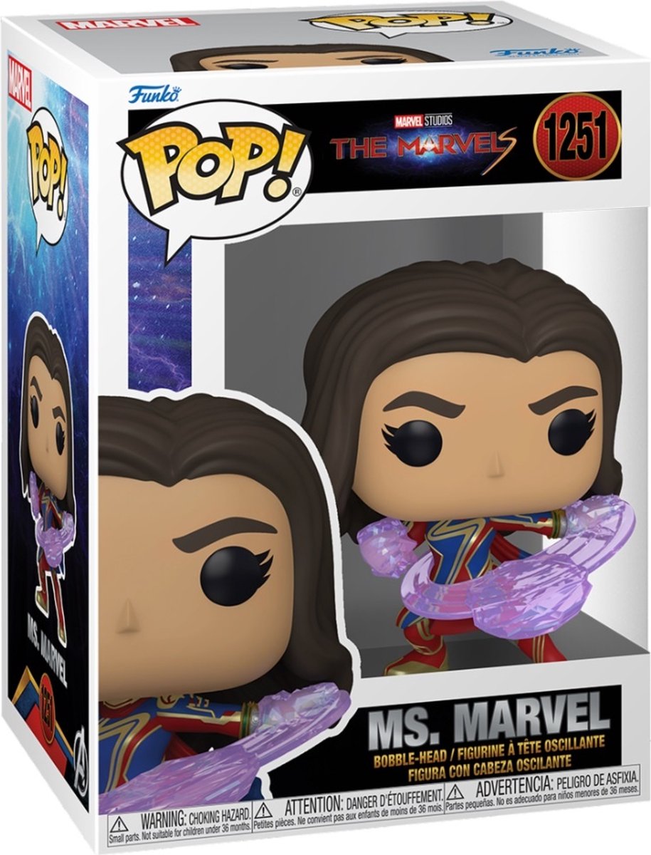 Funko pop marvel: the marvels - ms marvel - pop