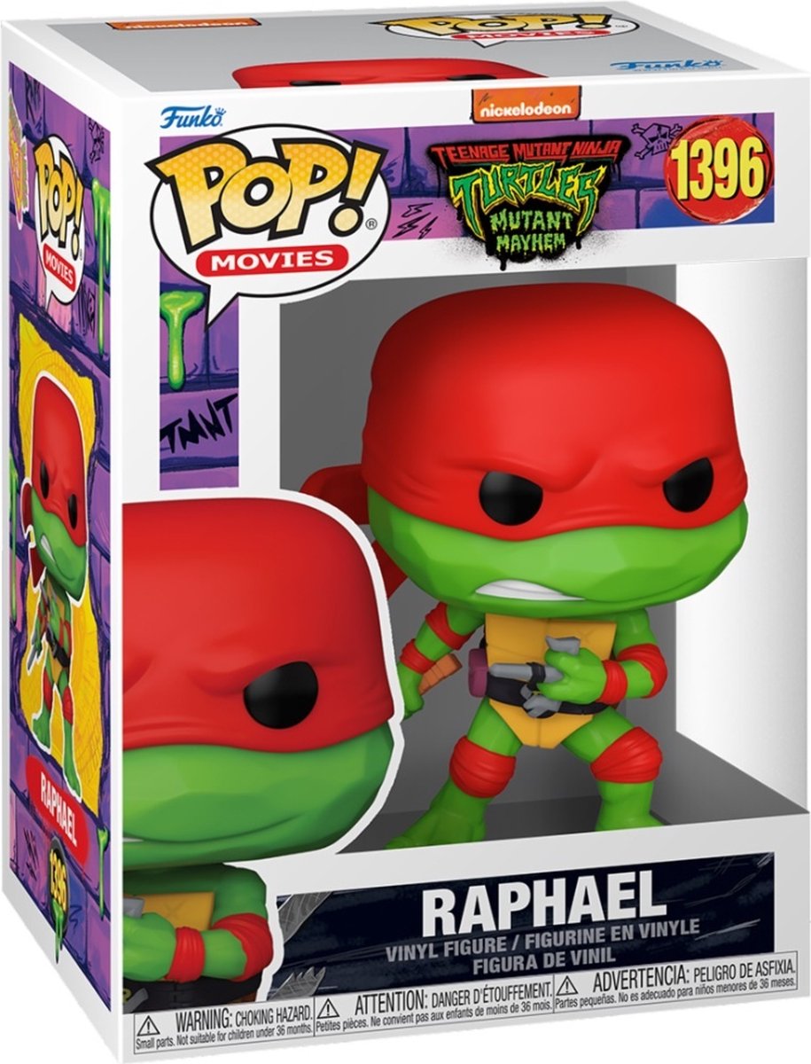 Funko pop movies: tmnt raphael - pop #1396
