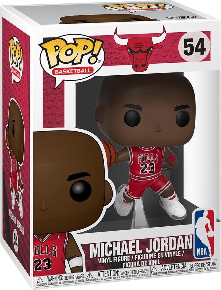 Funko pop! nba: bulls michael jordan - verzamelfiguur