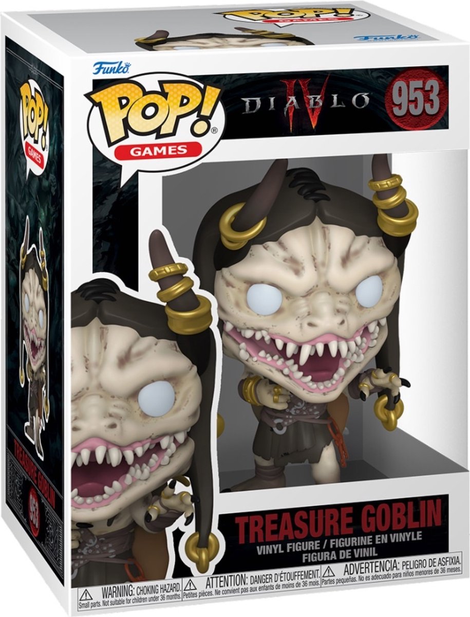 Funko pop games: diablo 4 - treasure goblin - pop #953