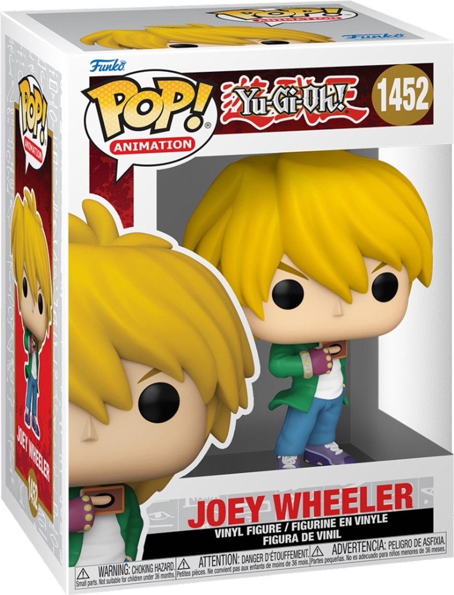 Funko pop animation: yu-gi-oh! - joey wheeler - pop #1452