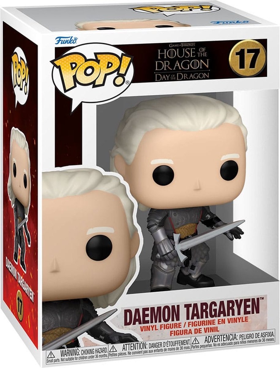 Funko pop game of thrones: house of the dragon - daemon targaryen pop #17