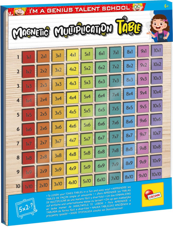 Lisciani - wetenschap - supermagnetische maaltafels