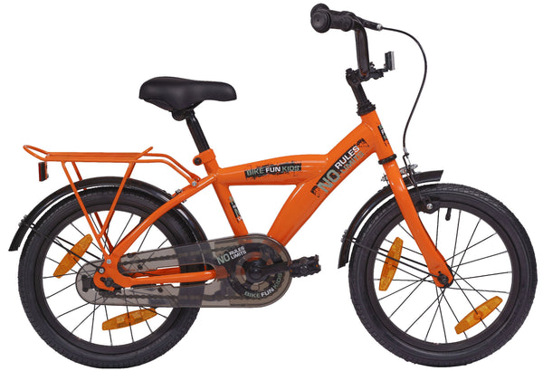 Kinderfiets 12 Bikefun No Rules - oranje
