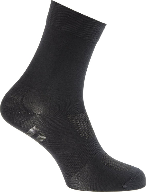 Agu high fietssokken - zwart - l xl 43-47 - 2-pack - 19 cm hoog