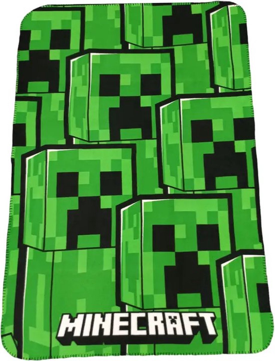Konix minecraft - fleece deken - 100x140cm (plaid)