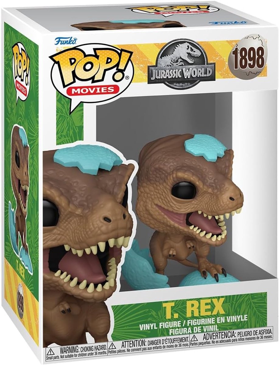 Funko pop! movies: jurassic world - t-rex #1898