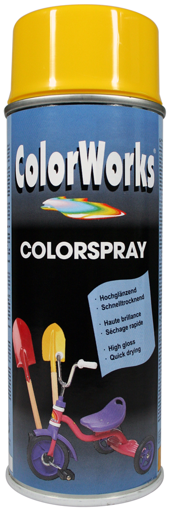 Colorworks maxicolor ral1021 koolzaad geel