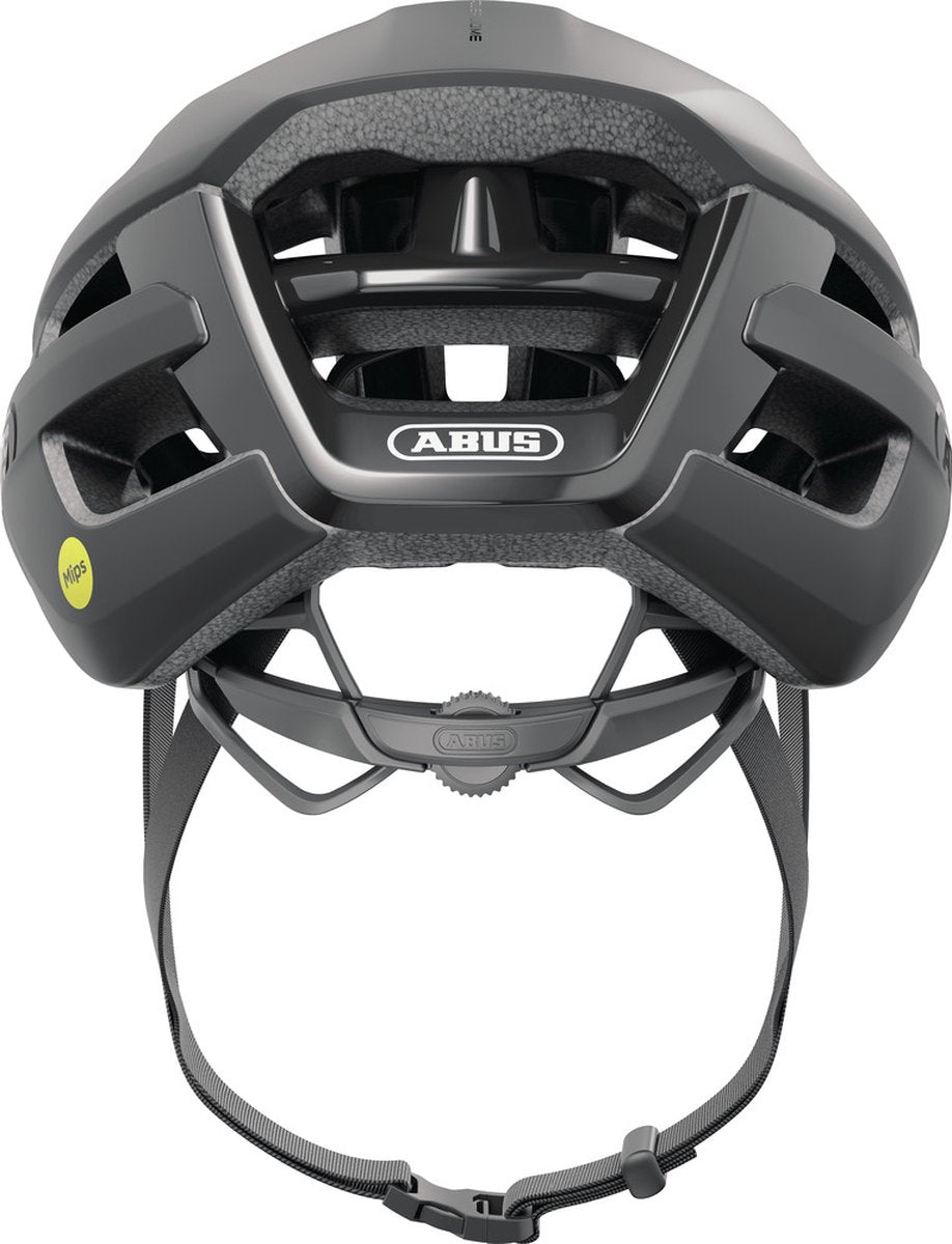 Abus stuurstand PowerDome fluweel Zwart L 57-61cm