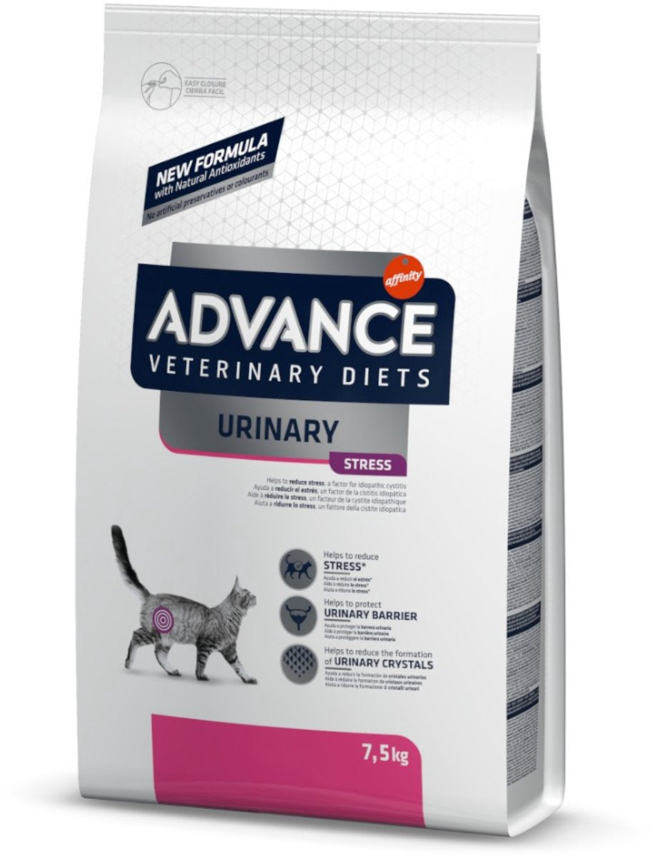 Geavanceerd veterinair dieet voor katten met urinestress