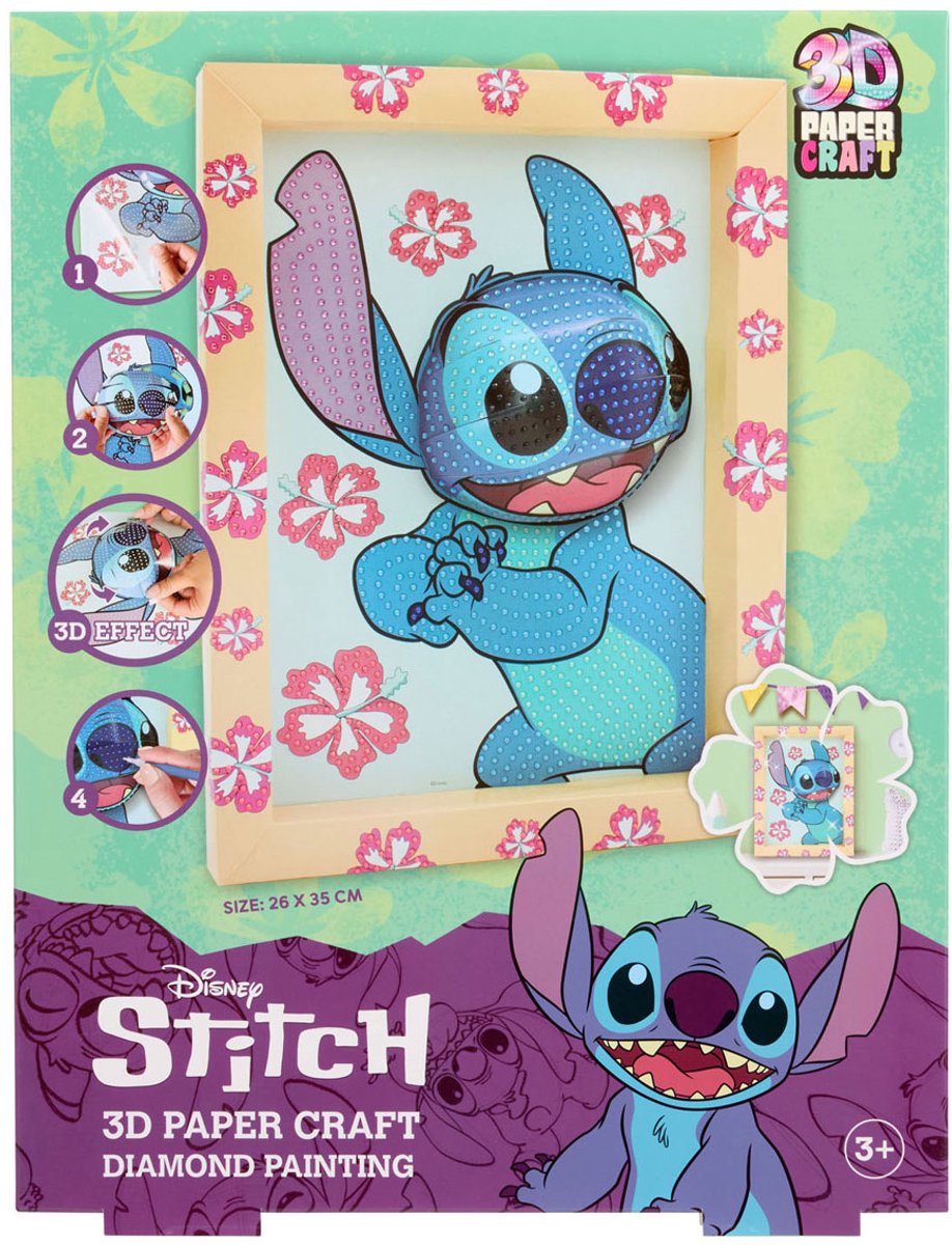 Canenco disney stitch - 3d diamond painting