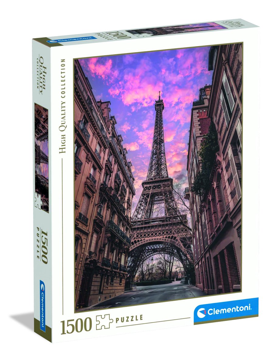 Clementoni legpuzzel paris awakens - puzzel 1500 stukjes parijs - high quality collection puzzle - legpuzzels en puzzels voor volwassenen