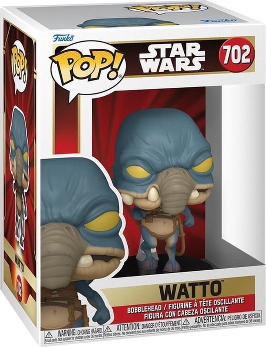 Funko pop star wars: the phantom menace - watto pop #702