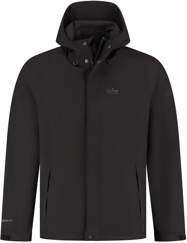 Kjelvik outdoorjas berg zwart
