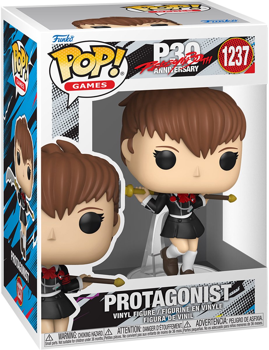 Funko persona 3 pop! games vinyl figure female protagonist (kotone) 9 cm pop! figuur
