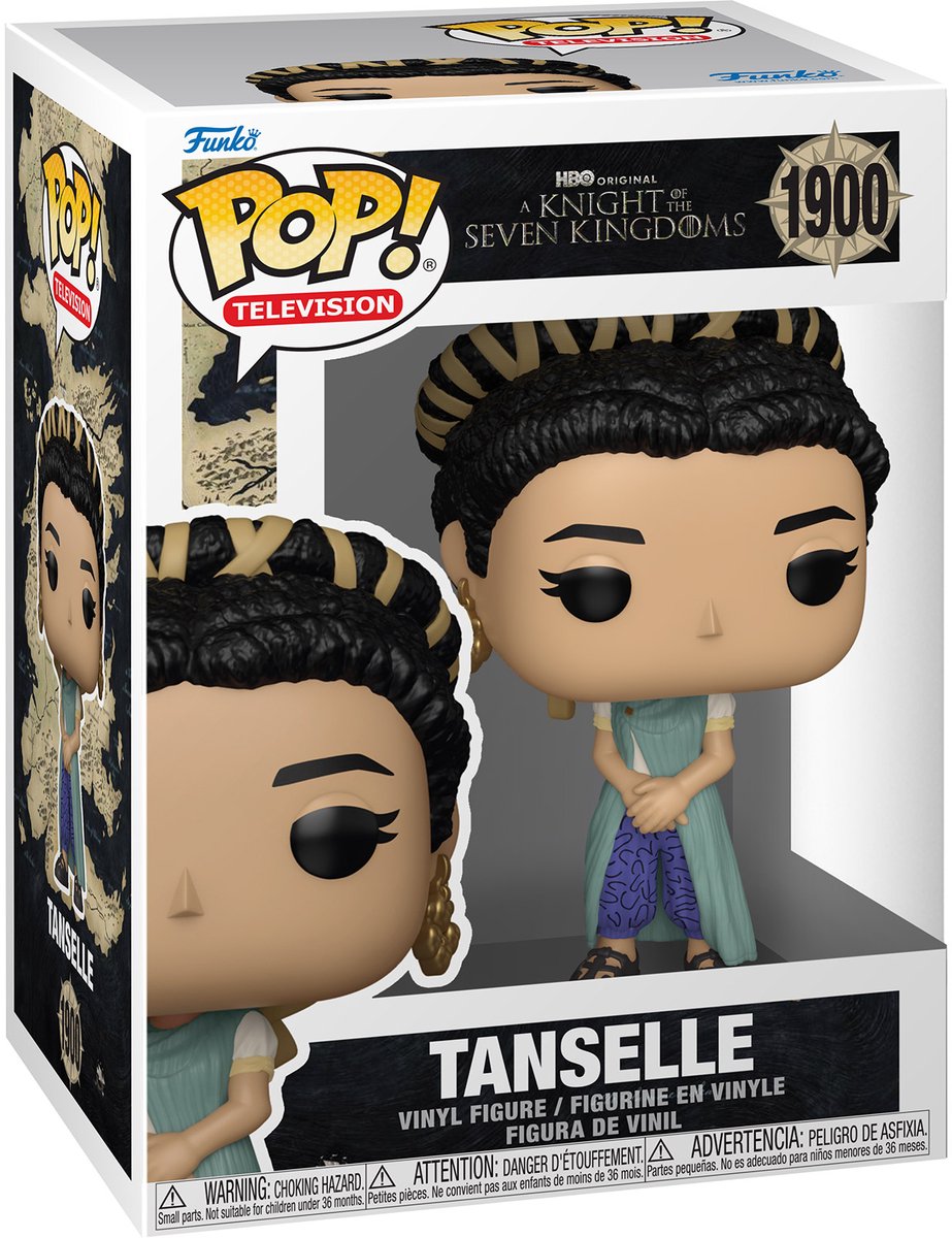 Funko game of thrones a knight of the seven kingdoms - tanselle vinylfiguur 1900 unisex pop! - neutraal - standard