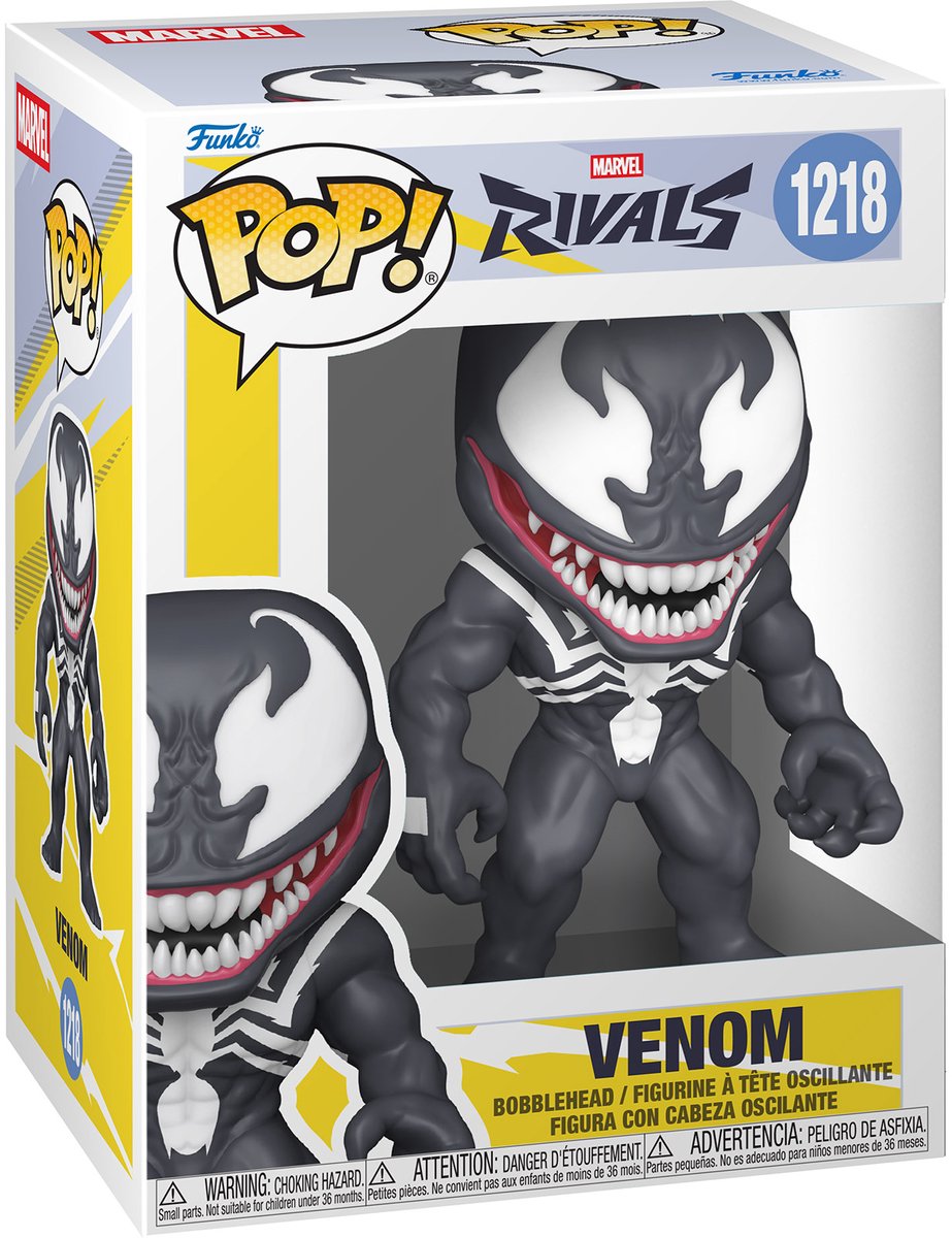 Funko marvel rivals - venom (chase edition mogelijk) vinylfiguur 1218 unisex pop! - neutraal - standard