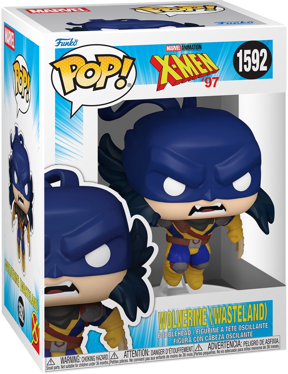 Funko x-men 97' wolverine (wasteland) vinylfiguur 1592 unisex pop! - neutraal - standard