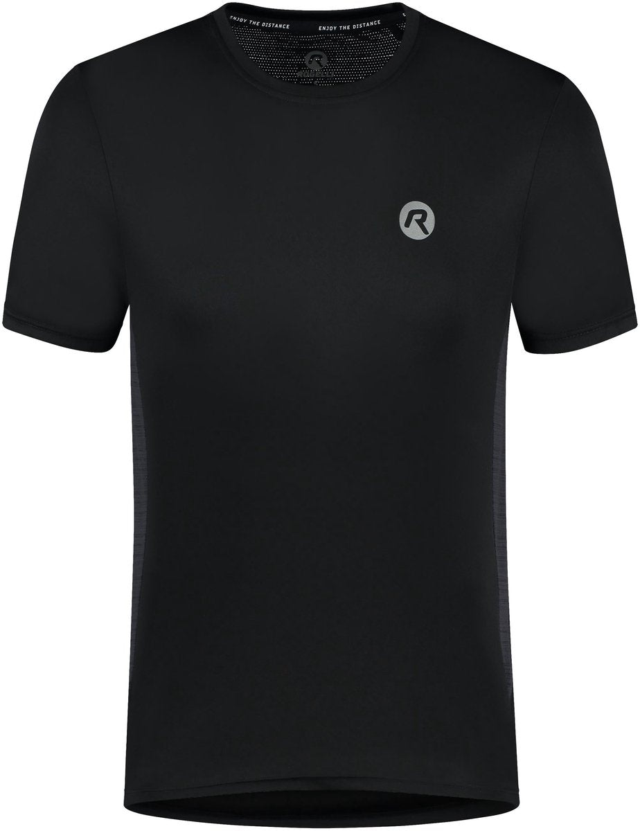 Rogelli core heren hardloopshirt - korte mouw - ademend - zwart