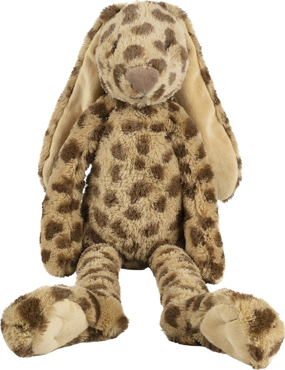Happy horse konijn richie knuffel 58cm - happy jubilee (beige bruin) - baby knuffel