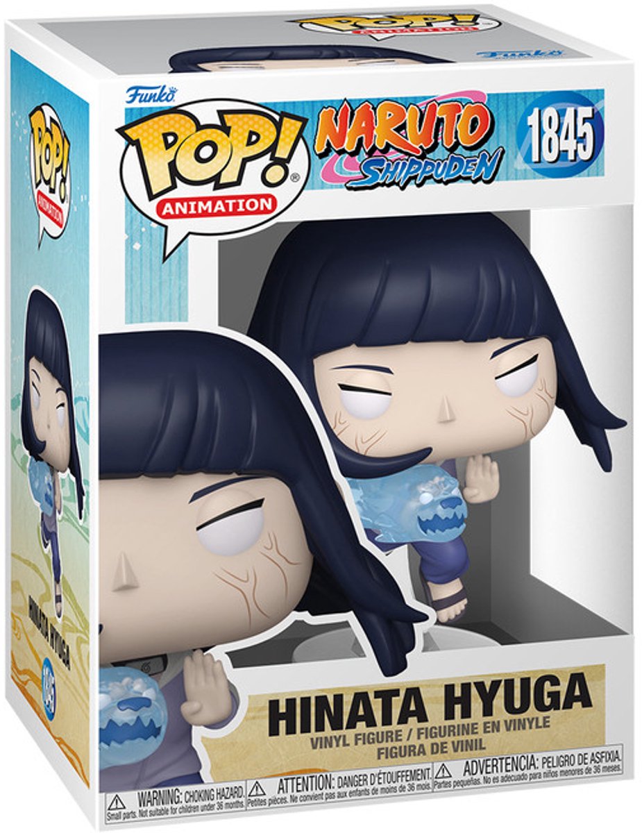 Funko naruto hinata hyuga vinylfiguur 1845 unisex pop! - meerkleurig - standard